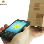 IP65 Portable Digital Assistant Barcode Scanner Devices Raypodo Android 4.1 With
