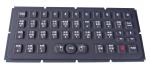Silicone Rubber Ruggedized Keyboard with Hula Pointer Backlight