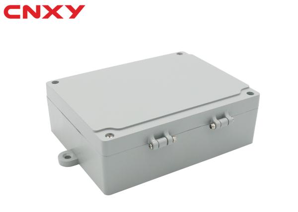 Cheap Hinged Aluminum Junction Box CNC Machine Sealing For Wet Environments for sale