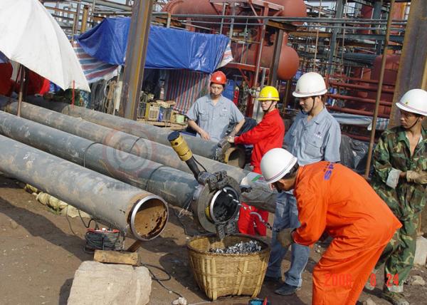 Cheap Multi - Function Cold Pipe Cutting And Beveling Machine OD Mounted for sale