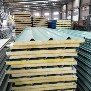 Best 15 years sandwich panel house use 50mm rock wool board building materials wholesale