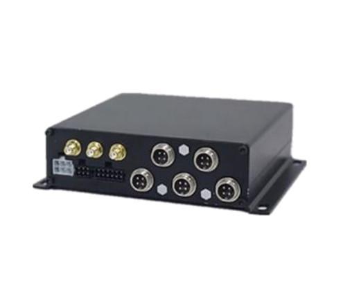Cheap 4 Channel Vehicle Mobile DVR Based SD Card AI With DSM ADAS BSD for sale