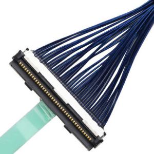 LVDS LCD Display Edp Cable Assembly HRS DF80-40P-0.5SD lvds display connector