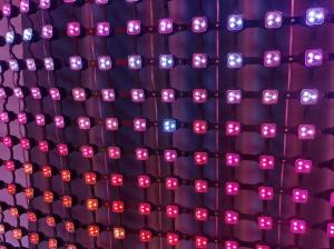 Best P62.5 Pixel Pitch Flexible LED Curtain Display Net Screen for Outdoor Advertising wholesale