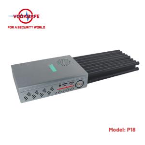 Best Best Selling 18 Frequencies Portable Phone Signal Jammer For 2/3/4/5G WiFi GPS Jamming With Up To 25M Jamming Distance wholesale