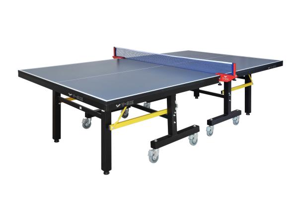 Cheap 25mm Tabletop Outdoor Table Tennis Table With 4 Wheels 15.5 Inches Net Height 9ft X 5ft for sale