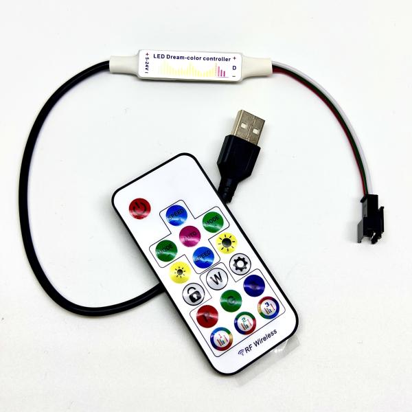 Cheap Wireless Remote Control Led Pixel Music Controller With 1024 Pixels for sale