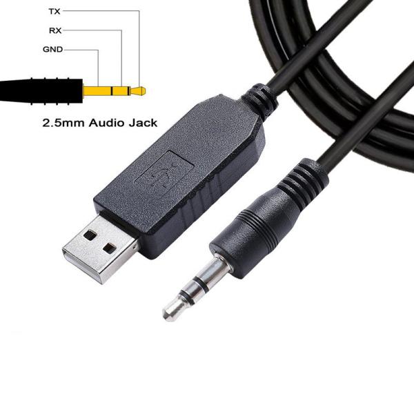 Cheap FTDI Chip TTL-232R-3V3-AJ USB To TTL Serial Cable 3.5mm 2.5mm Audio Jack Specifications Custom Harness for sale