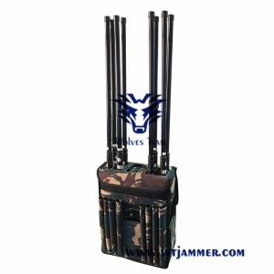 Best Backpack Portable 8 Antennas GPS WiFi 3G 4glte 4gwimax Mobile Phone Jammer wholesale