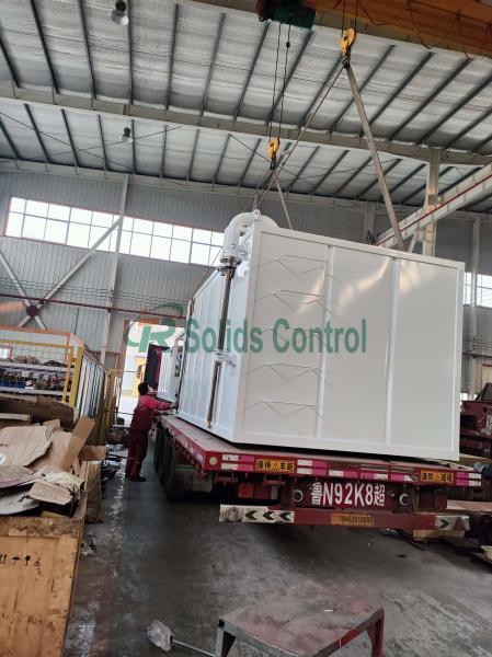 Cheap Skid Mounted Clear Water Tank For Solids Control System Waste Management Solutions for sale