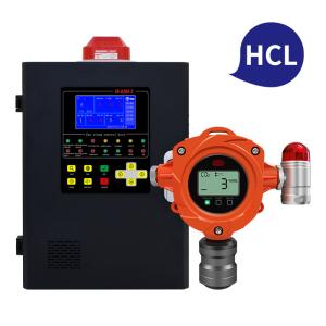Point Type Toxic Gas Detectors Industrial Harmful Gas Detector Fixed With Alarm