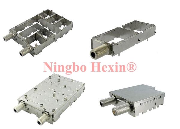 Cheap F type connector with shielding cans for ftth catv for sale