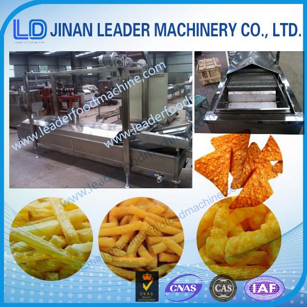 Cheap Small scale electric snacks frying food production machinery for sale