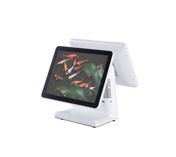 Cheap All In One Dual - Core 2.0 GHz Dual Screen Pos CJ - T620D With 15" LCD Display for sale
