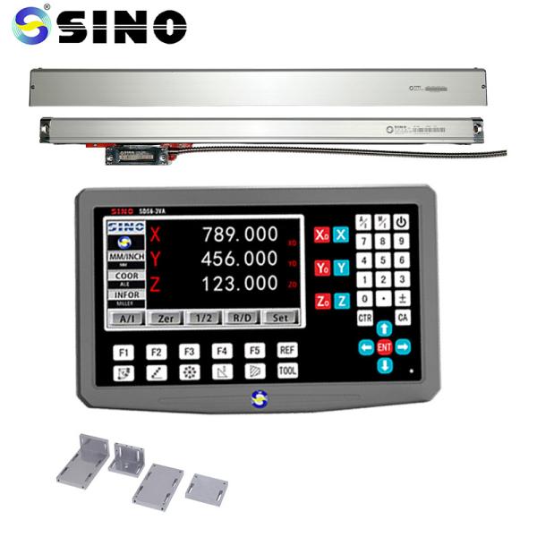 Cheap Glass Sensor DRO Display Linear Scale Digital Readout System 3 Axis SINO SDS6-3VA LCD Readout for sale