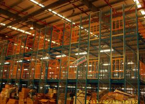 Medium Duty Shelf Supported Mezzanine Multi Level Storage Roll Forming