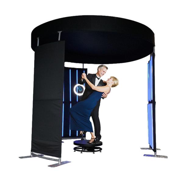 Cheap Automatic Slow Motion 360 Photo Booth Platform Remote Control for Wedding for sale