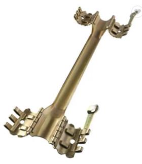 Cheap ESP Punching Cast Cross Coupling Cable Protector For Oilfield for sale