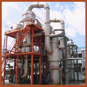Automatic Vacuum Falling Film Evaporator System Multi Effect With CIP Cleaning System