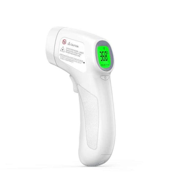 Cheap Plastic Digital Infrared Forehead Thermometer , Non Contact Infrared Thermometer For Body Temperature for sale