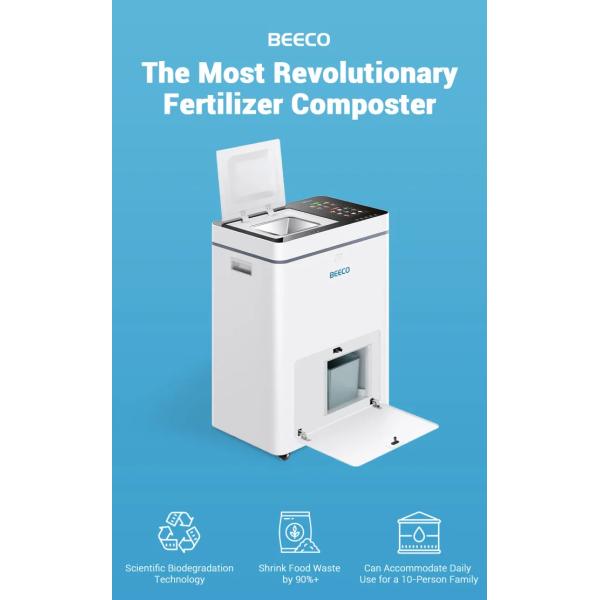 Smart Countertop Compost Machine Odor Free Automatic For Kitchen
