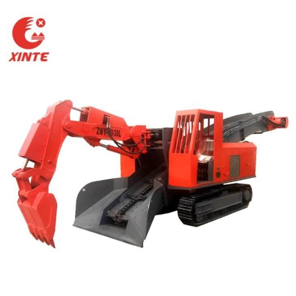 Cheap Less Polluting Tunnel Muck Loading Machine In Tunnel Construction for sale