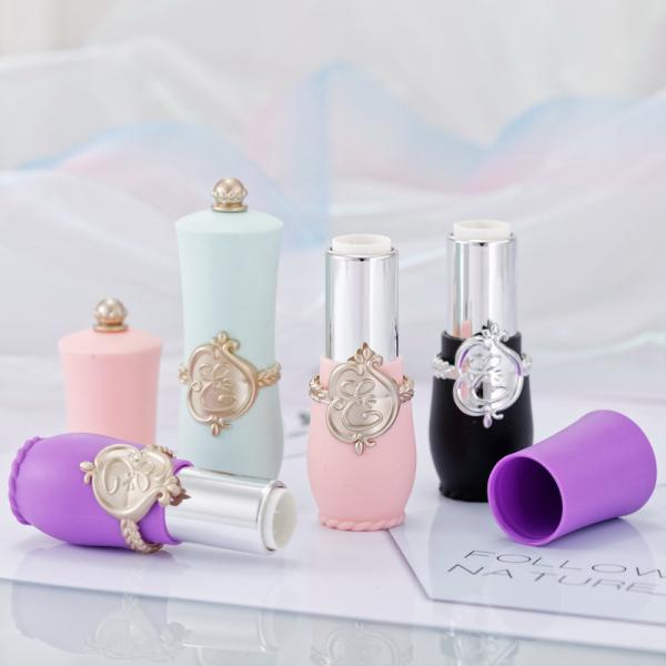 Cheap Smooth Court Empty Lipstick Tube 12.1mm ABS Material Customizable for sale