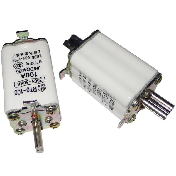 Cheap RT0-100 100A 380V knife type contact electronic fuse types for sale
