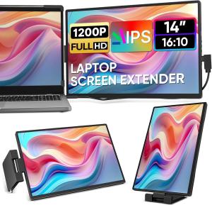 Best 14&quot; FHD 1200P IPS Portable Display Screen Android And Wins Compatible wholesale