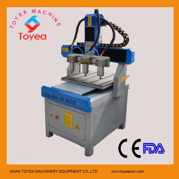 Cheap Mini Multi-heads CNC Carving machine with DSP system TYE-3636-3 for sale