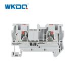 DIN Rail 4sqmm Spring Push In Terminal Block