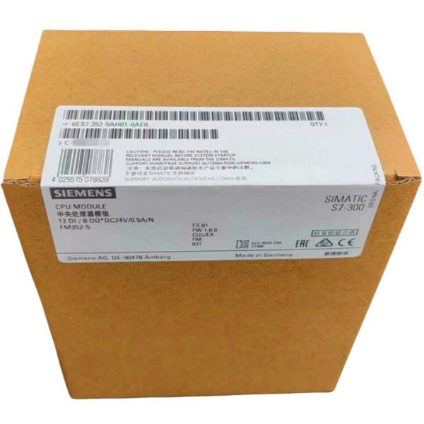 Cheap SIEMENS 6ES7352-5AH01-0AE0 SIMATIC S7-300, FM352-5 WITH NPN OUTPUT, HIGH SPEED BOOLEAN PROCESSOR, FOR HIGH-SPEED LINKING for sale