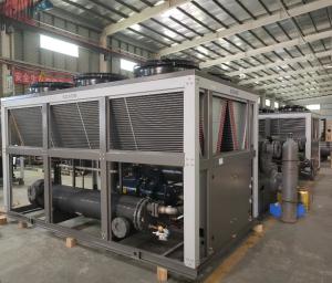 China 85HP Water Cooled Chiller System Semi Hermetic Screw Compressor on sale