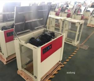 Electric Carton Box Strapping Machine 0.34KVA Power Consumption