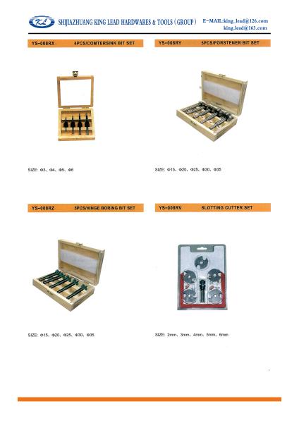 Cheap 4PCS/COMTERSINK BIT SET for sale