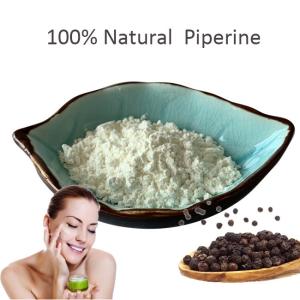 ISO Black Pepper Extract Piperine 50% 95% 98% Makeups Natural Raw Material