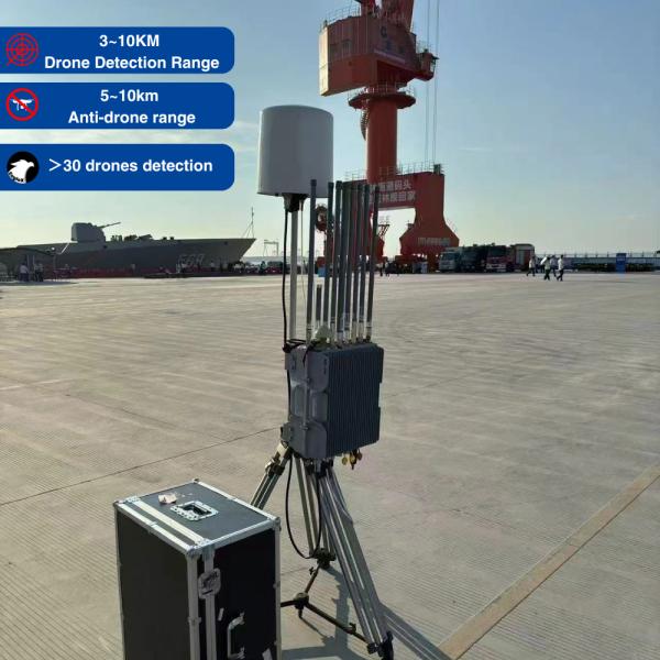 Cheap IP66 Protection Level Drone Detector for Wide Frequency Coverage and High Accuracy in Passive Radio Surveillance for sale