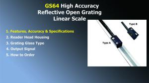 Best Easson GS64 Exposed Linear Encoders in Metrology wholesale