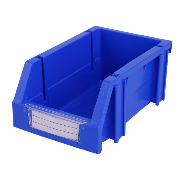 Cheap Simplify Warehouse Organization with Stackable Plastic Bins Open Front and Back Desig for sale