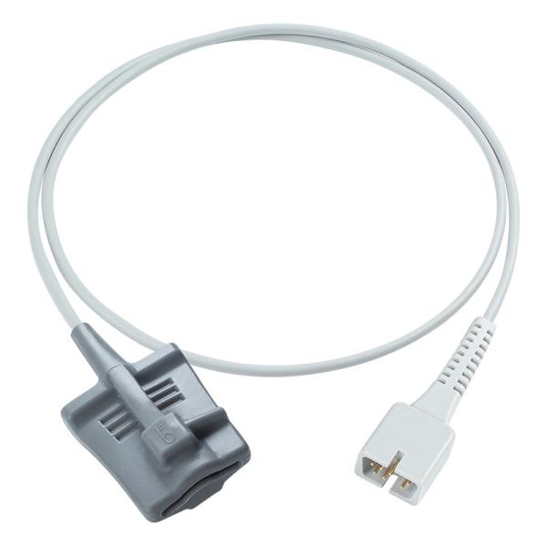 Cheap Grey Short Adult SpO2 Sensor Soft Tip 1M for Contec CMS60C/CW/D/DW CMS60 PM50 PM60D for sale