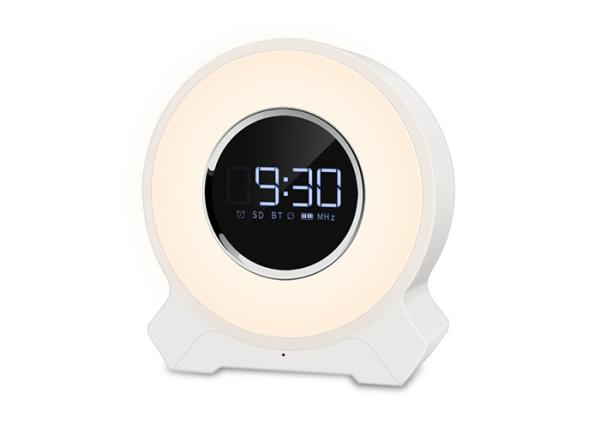 Cheap Digital Bedroom Radio Alarm Clock With Usb Port 3.7 V 136 X 125 X 58.6mm for sale