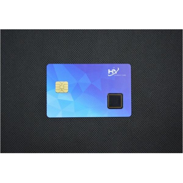 Cheap Hardware Software Design biometric fingerprint card 3.0mm 7816 interface for sale