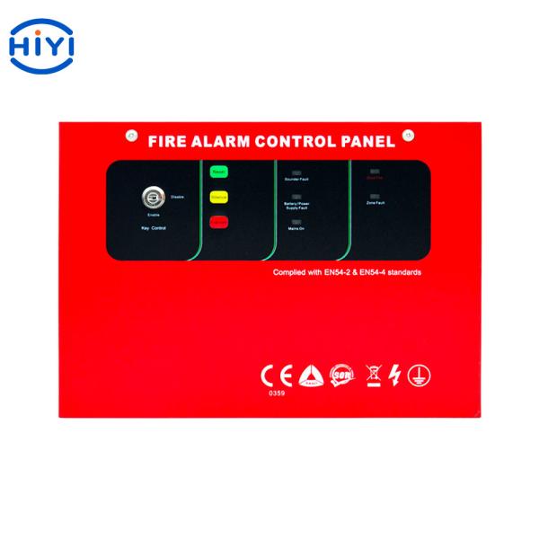 Cheap Wireless 2 Zone En54 24vdc Conventional Fire Alarm Control Panel for sale