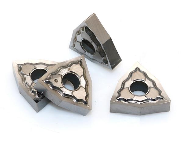 Cheap WNMG080408 Carbide Turning Inserts Uncoated Heat Resistant ISO Approved for sale