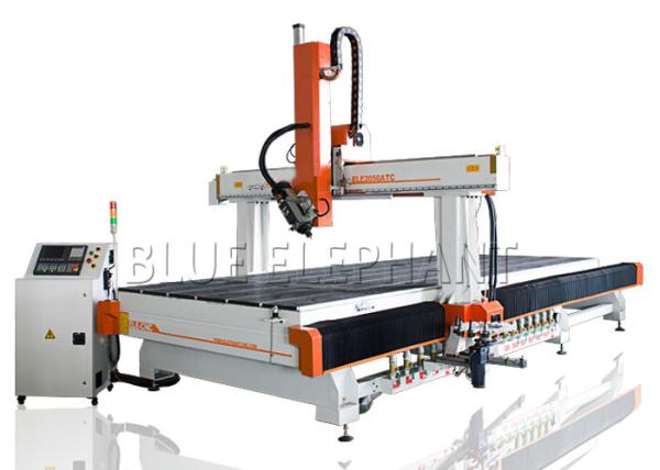 Cheap ATC Mdf Cutting Cnc Machine , 4 Axis Cnc Router Engraver Machine For Table / Chair Legs for sale