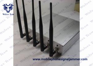 Remote Control Wifi Network Jammer , Tabletop Signal Jammers For Security