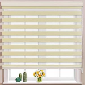 China Waterproof Manual Roller Shades Window Curtains Roller Shades 100% Polyester Fabric on sale
