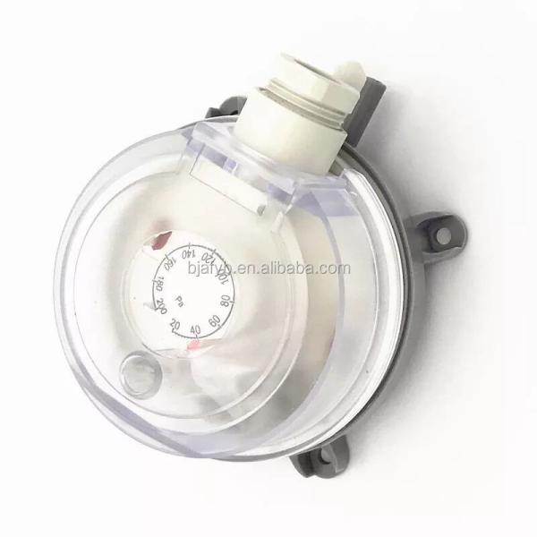 Cheap 1.5A 250V Adjustable Differential Pressure Switch for Pressure Range 50-500 Pa Solution for sale