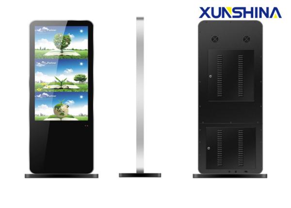 Cheap Free standing Touch Screen Digital Signage with Android OS IR Touch for sale