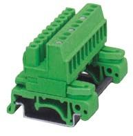 Cheap Din Rail Plug-in Terminal Block Header Pin 04 poles pitch:5.08mm / 0.2 in for sale
